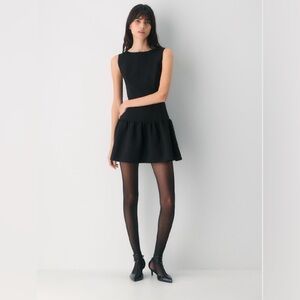 Aritzia Goodlux Bloomsbury Boatneck Mini Dress